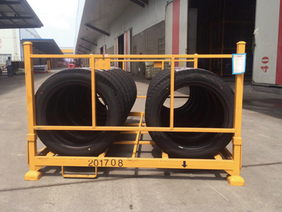 Car tire transfer device